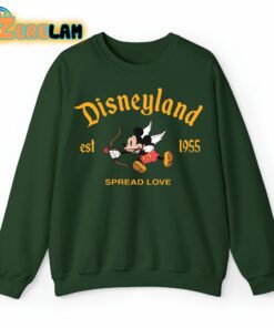 Magical Land Mickey Cupid Est 1995 Spread Love Valentines Sweatshirt