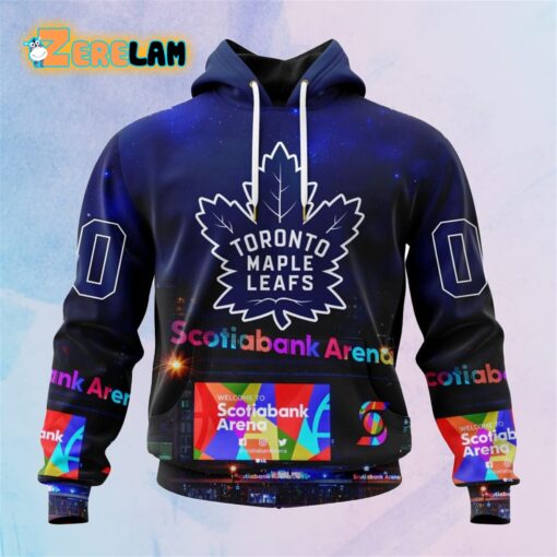 Maple Leafs With Scotiabank Arena Hoodie