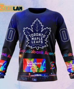 Maple Leafs With Scotiabank Arena Hoodie 2