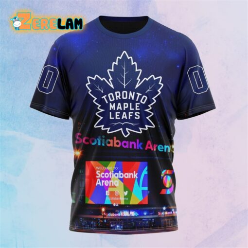 Maple Leafs With Scotiabank Arena Hoodie