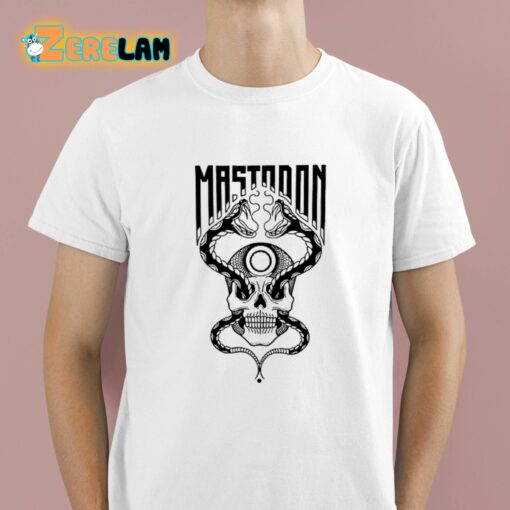 Mastodon Skull Snake Shirt