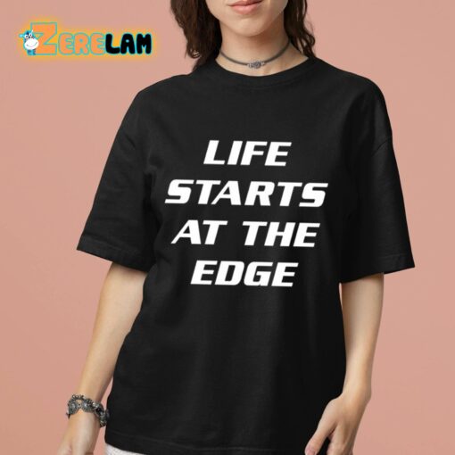 Matt Sturniolo Life Starts At The Edge Shirt