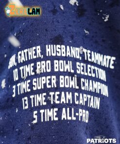 Matthew Slater Patriots Captain 18 Hoodie 2