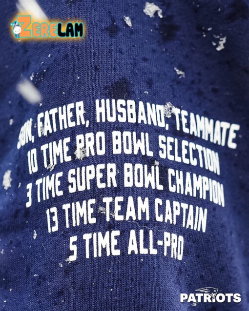 Matthew Slater Patriots Captain 18 Hoodie