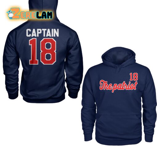 Matthew Slater Patriots Captain Hoodie