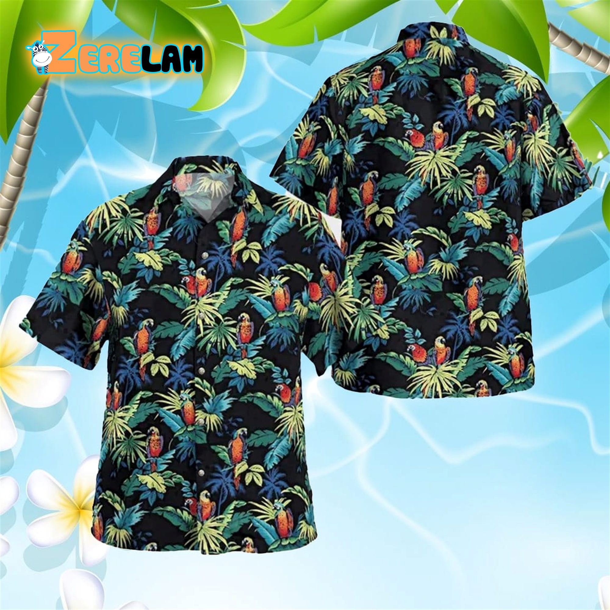 Max Payne 3 Hawaiian Shirt - Zerelam