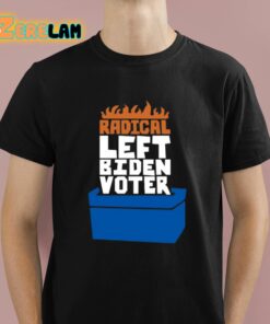 Michael Tracey Radical Left Biden Voter Shirt