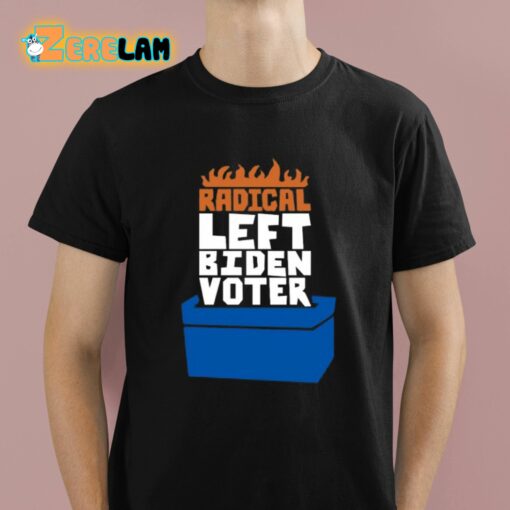 Michael Tracey Radical Left Biden Voter Shirt