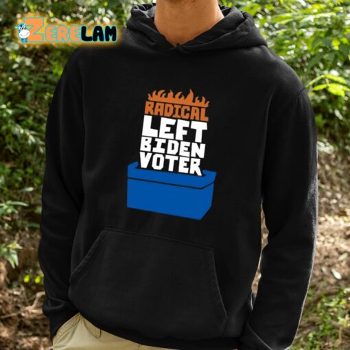 Michael Tracey Radical Left Biden Voter Shirt