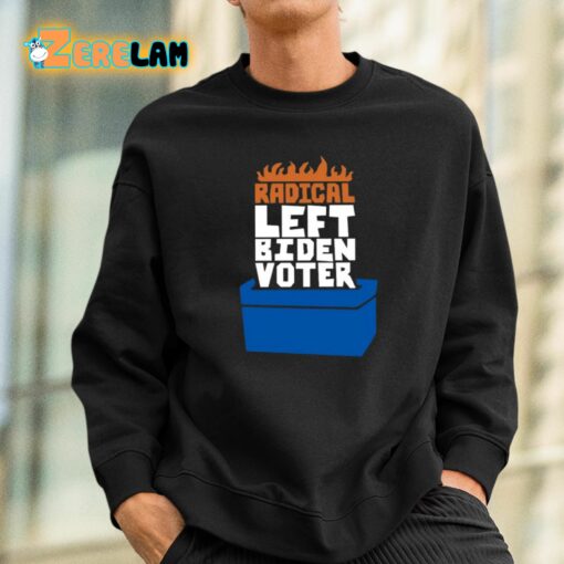 Michael Tracey Radical Left Biden Voter Shirt