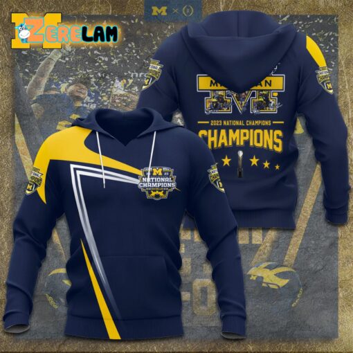 Michigan National Champions Go Blue 2023 Hoodie