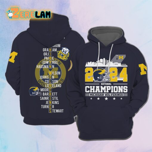 Michigan 2024 National Champions Hoodie