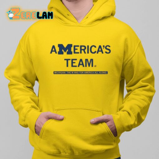 Michigan America’s Team Shirt