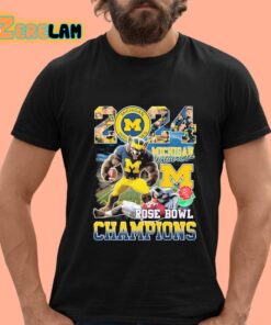 Michigan Beat Alabama 2024 Rose Bowl Champions Shirt 12 1