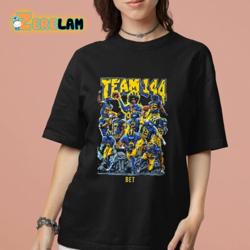 Michigan Football Team 144 Bet Shirt