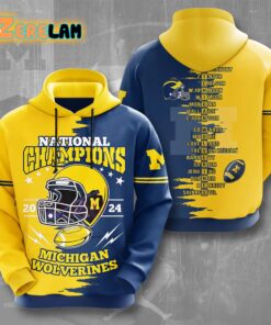 Michigan National Champion 2024 Hoodie 1