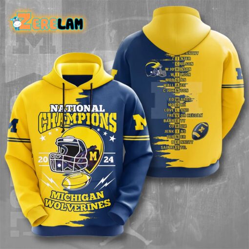 Michigan National Champion 2024 Hoodie