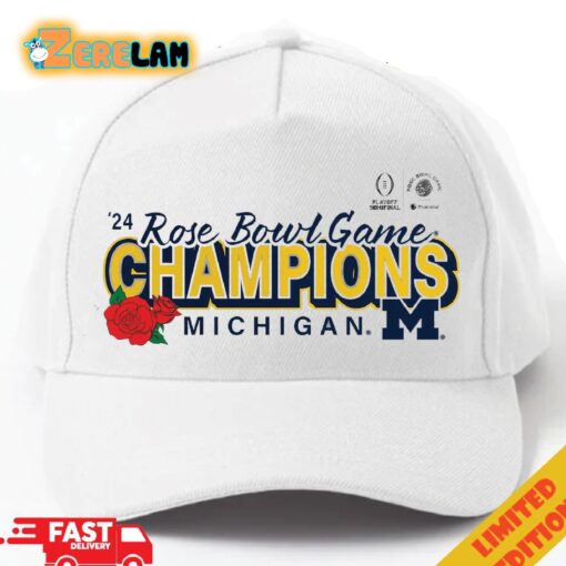 Michigan Rose Bowl Champions 2024 Hat