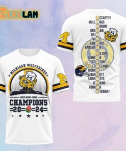 Michigan Rose Bowl Game Champions 2024 Shirt 2