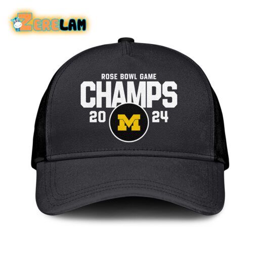 Michigan Rose Bowl Game Champs 2024 Hat