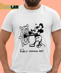 Mickey Mouse Fig A Public Domain Rat Shirt