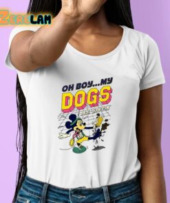 Mickey Mouse Oh Boy My Dogs Are Barkin Shirt 6 1