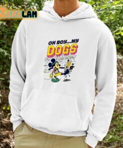 Mickey Mouse Oh Boy My Dogs Are Barkin Shirt 9 1