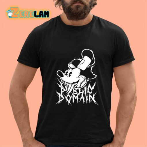 Mickey Mouse Public Domain Shirt