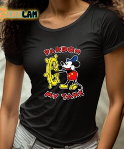 Mickey Mouse Steamboat Pardon My Take Shirt 4 1