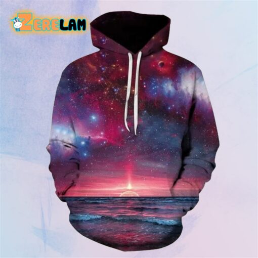 Moon Sky Galaxy Hoodie