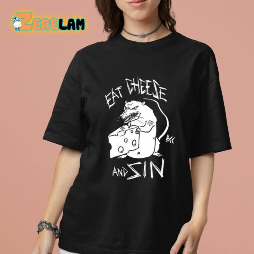 Mouse Eat Cheese And Sin Sitan Shirt