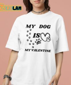 My Dog Is My Valentine Shirt