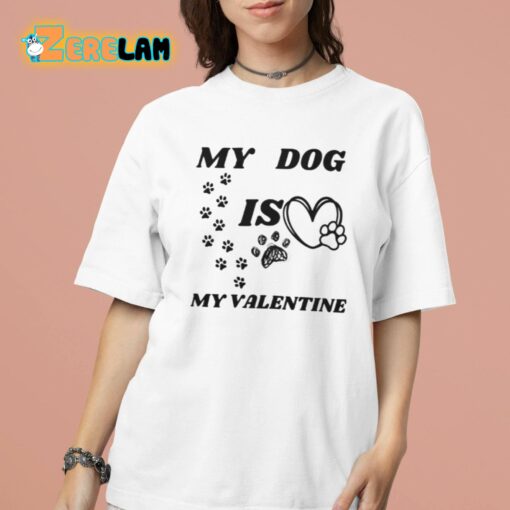 My Dog Is My Valentine Shirt