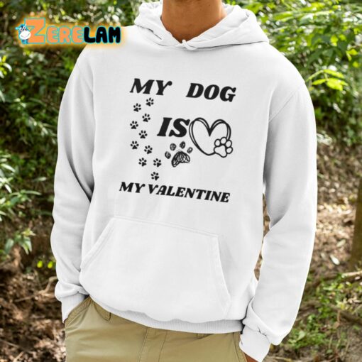 My Dog Is My Valentine Shirt