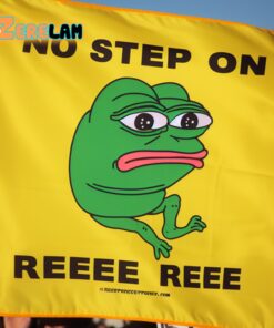 No Step on Reee Reee Flag