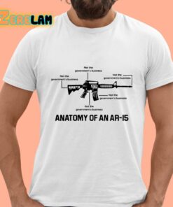 Not The Government’s Business Anatomy Of An Ar15 Shirt