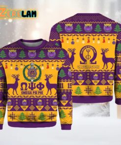 Omega Psi Ugly Christmas Sweater