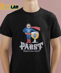 Pabst Cool Blue What’ll You Have Shirt