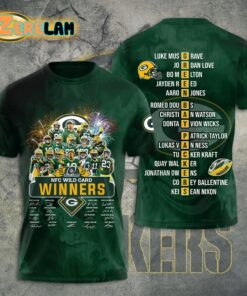 Packers 2023 Wild Card Winners Shirt