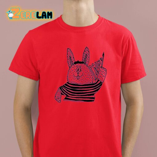 Paint Bunny Toddler Shirt