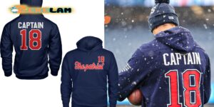 Patriots honor Matthew Slater with custom hoodies during warmups