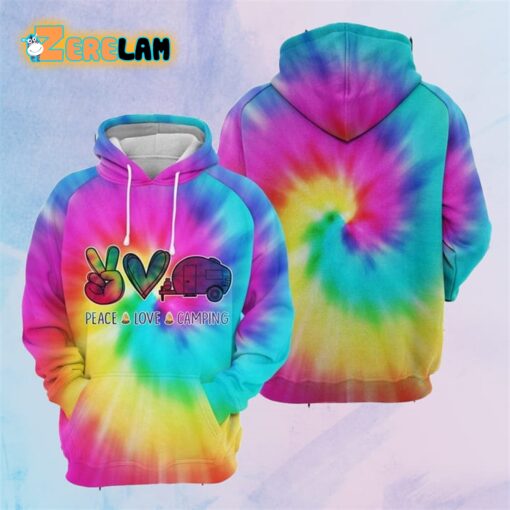 Peace Love Camping Hoodie