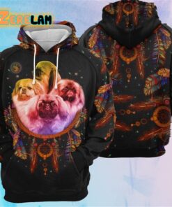 Pekingese Dreamcatcher 3D Hoodie