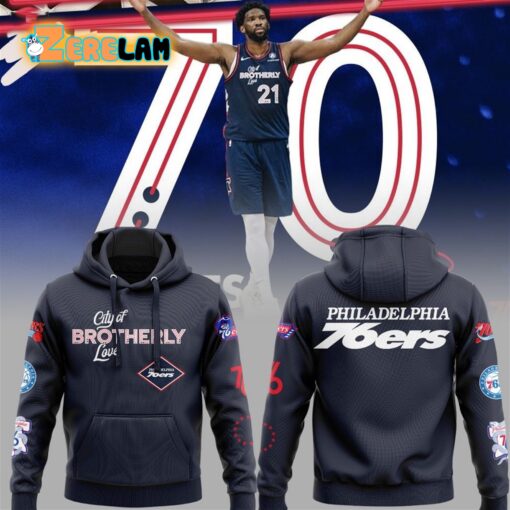 76ers City Of Brotherly Love Hoodie