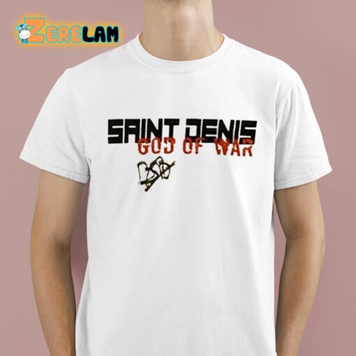 President Macron Saint Denis God Of War Shirt