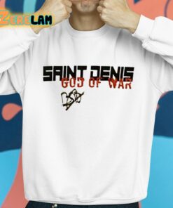 President Macron Saint Denis God Of War Shirt 8 1