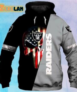 Raiders Punisher Skull Pullover Hoodie