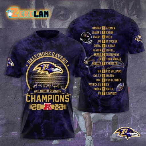 Ravens AFC North Division Champions Shirt