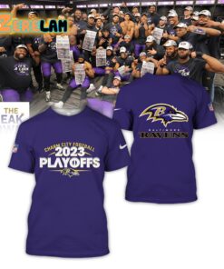 Ravens Charm City Football Playoffs Hoodie 2