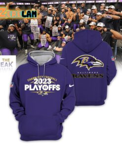 Ravens Charm City Football Playoffs Hoodie